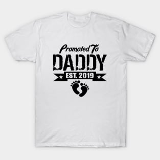 Promoted To Daddy Est T-Shirt